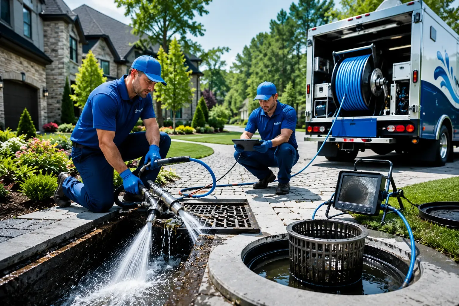 Local outdoor drain cleaning professionals in Hanover, MN