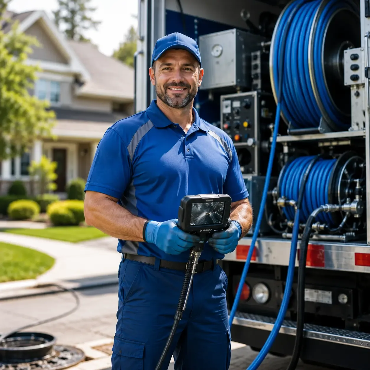 Local outdoor drain cleaning specialists in Hanover, MN
